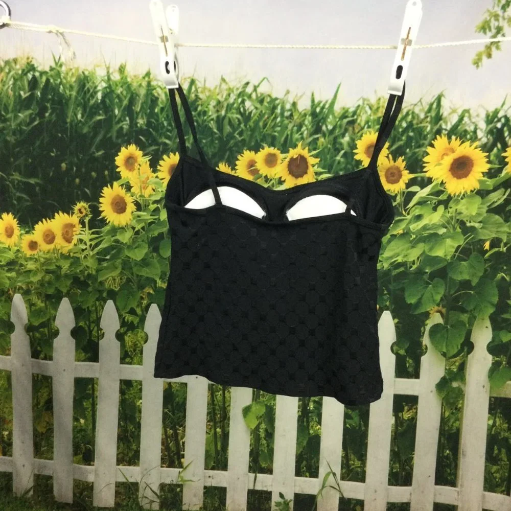 La Blanca by Rod Beattie Black Swim Tank Top & Bottoms 6